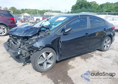 2018 Kia Forte Lx/S from USA, damaged, VIN 3KPFL4A72JE219300